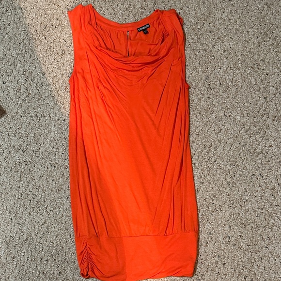 Express Orange Tank Top - Picture 1 of 3